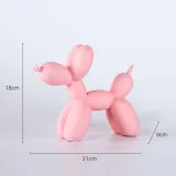 Home Ornament Desktop Balloon Dog Resin Craft