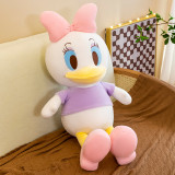 Soft Stuffed Toys Cartoon Bow-tie Duck Plush Doll Toys Gifts