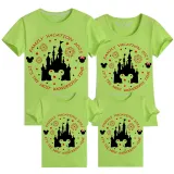 Family Matching Clothing Top Parent-kids Vacation It's The Most Wonderful Time Family T-shirts