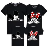 Family Matching Clothing Top Parent-kids Cartoon Mice Family T-shirts