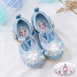Girls Sequins Princess Soft Flat Dress Shoes