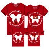 Family Matching Clothing Top Parent-kids Cartoon Mice Family Vacation Making Memories Together 2023 Family T-shirts