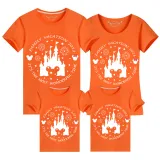 Family Matching Clothing Top Parent-kids Vacation It's The Most Wonderful Time Family T-shirts