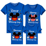 Family Matching Clothing Top Custom Name Birthday Party Celebration For Boys Mice Family T-shirts