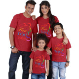 Family Matching Clothing Top Parent-kids Our First Trip 2023 Family T-shirts