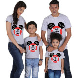 Family Matching Clothing Top Parent-kids Cartoon Mice Cruise Family Vacation 2023 Family T-shirts