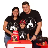 Family Matching Clothing Top Parent-kids Vacation It's The Most Wonderful Time Family T-shirts