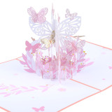 3D Pop Up Butterfly Paper Sculpture Greeting Cards