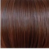 Women Synthetic Short Wavy Curls Hair Wig Black Middle Parting Full Wig