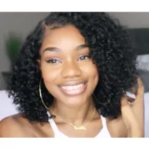 Women Short Curly Kinky Hot Wigs