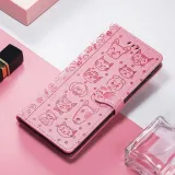 Leather Printed Animal Paw Flip Wallet Drop Proof Phone Case for iPhone13 12 11 Pro Max