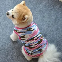 Pet Dog Cloth Camouflage Vest Puppy Vest