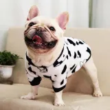 Pet Small Dog Leopard Print Coral Fleece Keep Warm Winter Cloth