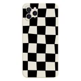 Black White Plaid Phone Case for iPhone13 12 11 Pro Max