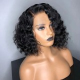 Women Synthetic Short Small Curly Hot Wigs Black Hair Wigs