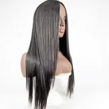 Women Parting Straight Synthetic Wig Natural Long Hair Wigs