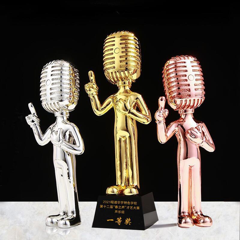 Resin Trophy Personality Production Creative Award School Children Honor