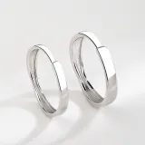 Sterling Silver You Complete Me Couple Ring Engagement Women And Men Lover Rings