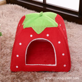 Yurt Strawberry Nest Tent Warm Dog House Pet House