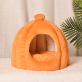 Semi Enclosed Pumpkin Dog Kennel Pet Kennel