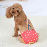 Pet Dog Sanitary Physiological Cute Rainbow Strap Puppy Underwear Diapers
