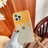 Printed Ice Cream Melting Drop Proof Phone Case for iPhone13 12 11 Pro Max