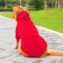 Pet Dog Cloth Solid Color Hooded Sweatshirt Puppy Cloth