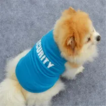 Pet Dog Cloth Security Printed Puppy Vest