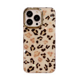 Electroplate Leopard Print Drop Proof Phone Case for iPhone13 12 11 Pro Max