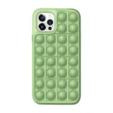 Pop It Fidget Toys Pure Color Soft Silicone iPhone Case For iPhone 12 11 Pro Max 11