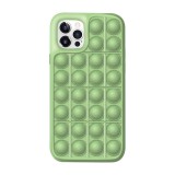 Pop It Fidget Toys Pure Color Soft Silicone iPhone Case For iPhone 12 11 Pro Max 11