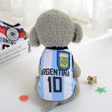 Pet Small Dog Soccer and Backetball Team Uniform Puppy Cloth
