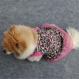 Pet Dog Cloth Sleeveless Polka Dots Mesh Puppy Cloth