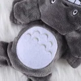 Pet Dog Clothes Cartoon Totoro Hoodie Flannel Sleepwear With Hat