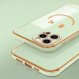 Electroplating Side Smiling Face Drop Proof Phone Case for iPhone13 12 11 Pro Max