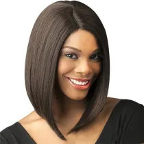 Women Synthetic Short Dye Straight Hair Wigs Bob Wig