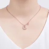 Choker Star Pendant Simple Charms Chain Women Fashion Accessories Jewelry Moon Necklace