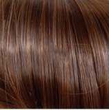 Women Synthetic Pretty Short Straight Hair Wig Slanted Bangs Wig
