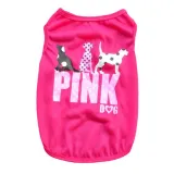 Pet Dog Cloth Teddy Printed Doggy Puppy Breathable Vest Cloth