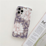 Frosting Flower Language Drop Proof Phone Case for iPhone13 12 11 Pro Max