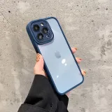 Pure Color Sandblasting Electroplating Phone Case for iPhone13 12 11 Pro Max