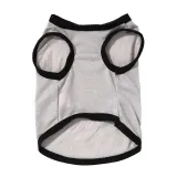 Pet Dog Cloth Gray My Cool Sunglasses Slogan Puppy Vest Cloth