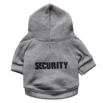 Pet Dog Cloth Security Printed Hooded Sweatshirt Puppy Cloth