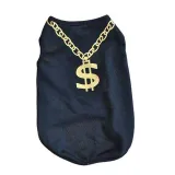 Pet Dog Cloth Mesh Dollar Breathable Printed Puppy Cloth