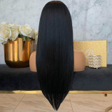 Women‘s Long Hair Wigs Synthetic Straight Hair Bangs Wigs