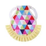 Pet Poultry Elastic Lace Strap Printed Chicken Apron Vest