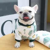 Pet Small Dog Cloth Bull Flannel Keep Warm Strawberry Bear
