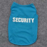 Pet Dog Cloth Security Printed Puppy Vest