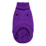 Pet Dog Cloth Solid Color Keep Warm Sweater Puppy Cloth