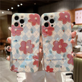 Cute Point Drill Heart Flower Phone Case for iphone13 12 11 Pro Max